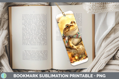 GorgeousFarm Bandana Halloween Bookmark design.