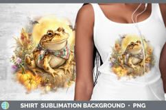 GorgeousFarm Bandana Halloween Shirt design.