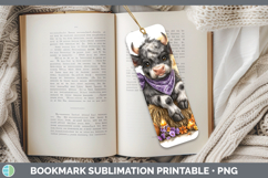 GorgeousFarm Bandana Halloween Bookmark design.