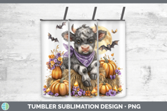 GorgeousFarm Bandana Halloween Tumbler design.