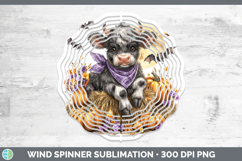 GorgeousFarm Bandana Halloween Wind Spinner design.