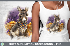 GorgeousFarm Bandana Halloween Shirt design.