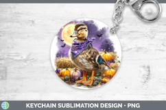 GorgeousFarm Bandana Halloween Keychain design.