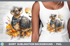 GorgeousFarm Bandana Halloween Shirt design.