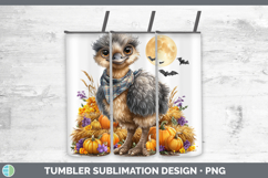 GorgeousFarm Bandana Halloween Tumbler design.