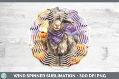 GorgeousFarm Bandana Halloween Wind Spinner design.