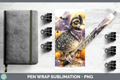 GorgeousFarm Bandana Halloween Pen Wrap design.