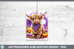 GorgeousFarm Bandana Halloween Air Freshener design.