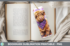 GorgeousFarm Bandana Halloween Bookmark design.