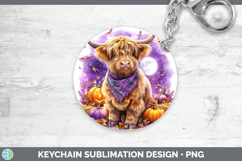 GorgeousFarm Bandana Halloween Keychain design.