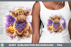 GorgeousFarm Bandana Halloween Shirt design.