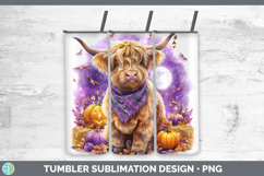 GorgeousFarm Bandana Halloween Tumbler design.