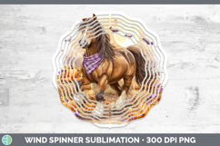 GorgeousFarm Bandana Halloween Wind Spinner design.