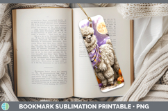 GorgeousFarm Bandana Halloween Bookmark design.