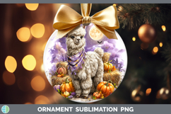 GorgeousFarm Bandana Halloween Ornament design.