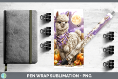 GorgeousFarm Bandana Halloween Pen Wrap design.