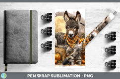 GorgeousFarm Bandana Halloween Pen Wrap design.