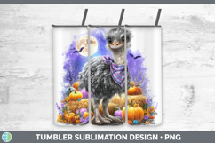 GorgeousFarm Bandana Halloween Tumbler design.