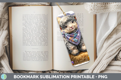 GorgeousFarm Bandana Halloween Bookmark design.