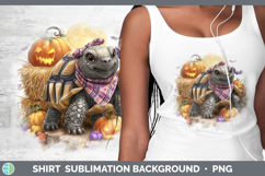 GorgeousFarm Bandana Halloween Shirt design.