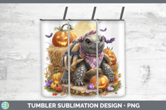 GorgeousFarm Bandana Halloween Tumbler design.