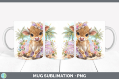 GorgeousFarm Beach Mug Wrap design.