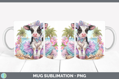 GorgeousFarm Beach Mug Wrap design.