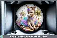 GorgeousFarm Beach Car Coaster design.