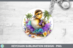 GorgeousFarm Beach Keychain design.