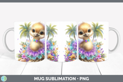 GorgeousFarm Beach Mug Wrap design.