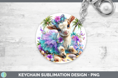 GorgeousFarm Beach Keychain design.