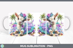 GorgeousFarm Beach Mug Wrap design.