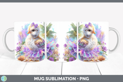 GorgeousFarm Beach Mug Wrap design.