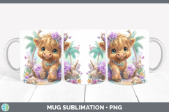 GorgeousFarm Beach Mug Wrap design.