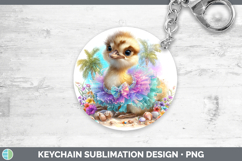 GorgeousFarm Beach Keychain design.