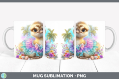 GorgeousFarm Beach Mug Wrap design.
