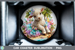 GorgeousFarm Beach Car Coaster design.