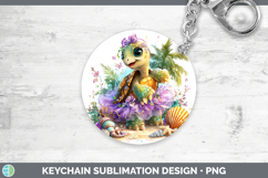 GorgeousFarm Beach Keychain design.
