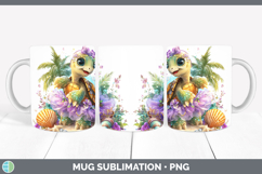 GorgeousFarm Beach Mug Wrap design.