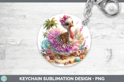 GorgeousFarm Beach Keychain design.