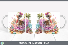 GorgeousFarm Beach Mug Wrap design.