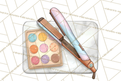Farm Animal Beauty Salon Clipart PNG, Cute Animal Clip Art Product Image 4