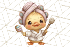 Farm Animal Beauty Salon Clipart PNG, Cute Animal Clip Art Product Image 2