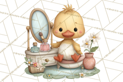 Farm Animal Beauty Salon Clipart PNG, Cute Animal Clip Art Product Image 4