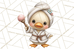 Farm Animal Beauty Salon Clipart PNG, Cute Animal Clip Art Product Image 5