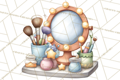 Farm Animal Beauty Salon Clipart PNG, Cute Animal Clip Art Product Image 4