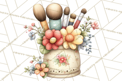 Farm Animal Beauty Salon Clipart PNG, Cute Animal Clip Art Product Image 4
