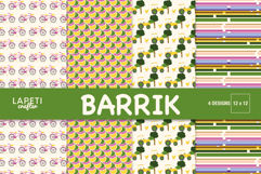 Tractor birthday digital paper backgrounds for farm themed kids party decor