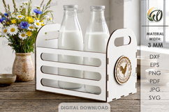 3D Farm Boxes Bundle Laser Cut. Storage crate SVG. Organizer Product Image 12