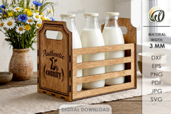 3D Farm Boxes Bundle Laser Cut. Storage crate SVG. Organizer Product Image 4